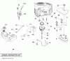 Husqvarna 2246LS (96043007600) - Lawn Tractor (2008-12 & After) (California) Ersatzteile Engine / Fuel Tank