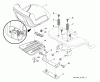 Husqvarna 2246LS (96043007600) - Lawn Tractor (2008-12 & After) (California) Ersatzteile Seat Assembly