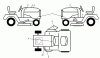 Husqvarna 2346XLS (96043004500) - Lawn Tractor (2008-01 & After) Ersatzteile Decals