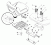 Husqvarna 2346XLS (96043004500) - Lawn Tractor (2008-01 & After) Ersatzteile Seat Assembly