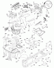 Husqvarna 2348LS (96043004400) - Lawn Tractor (2008-01 & After) Ersatzteile Chassis