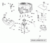 Husqvarna 2348LS (96043004400) - Lawn Tractor (2008-01 & After) Ersatzteile Engine