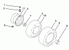 Husqvarna 2348LS (96043004400) - Lawn Tractor (2008-01 & After) Ersatzteile Wheels & Tires
