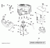 Husqvarna 2348LS (96043004900) - Lawn Tractor (2008-03 & After) (California) Ersatzteile Engine