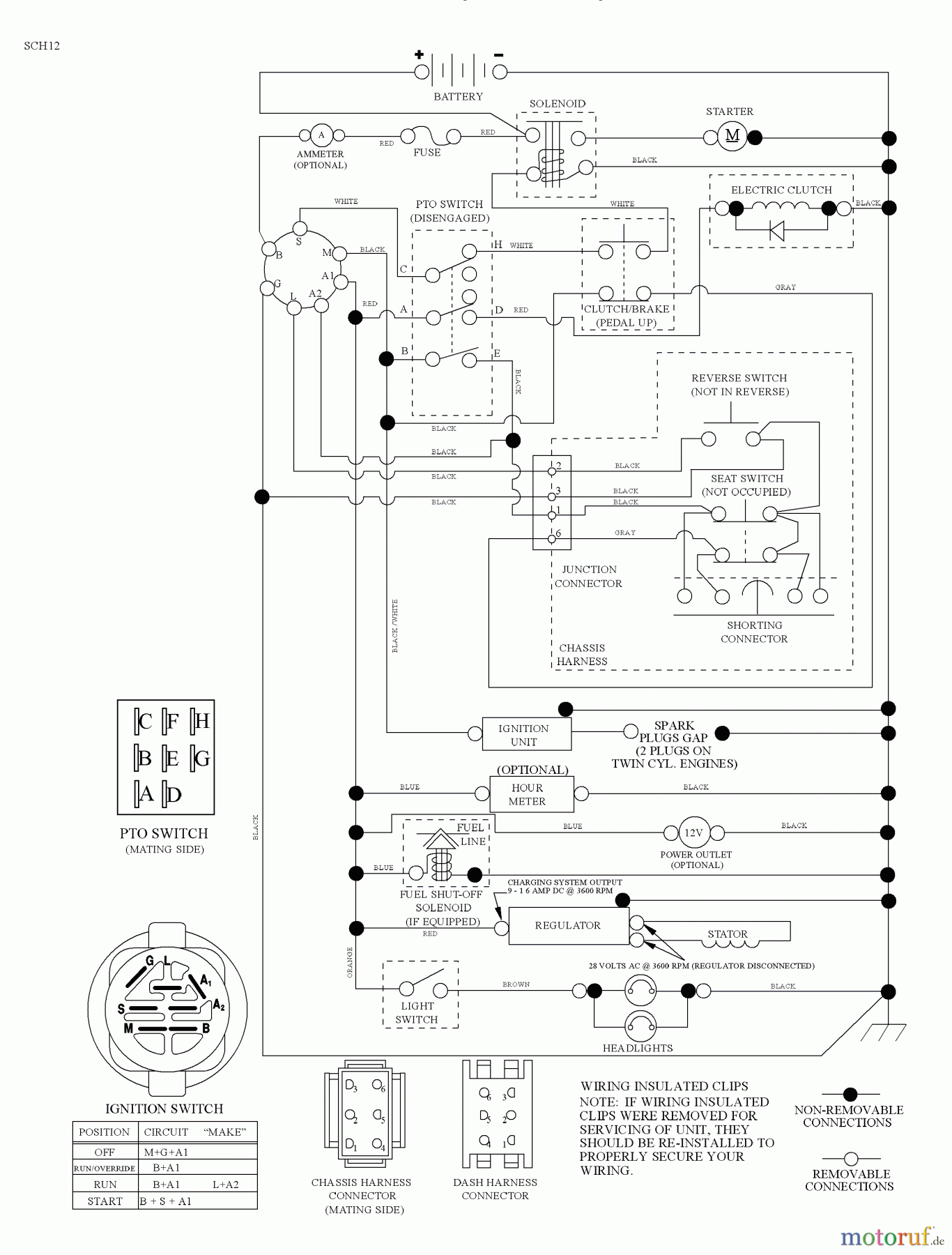 Husqvarna Rasen und Garten Traktoren 2348LS (96043004900) - Husqvarna Lawn Tractor (2008-03 & After) (California) Schematic