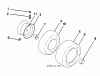 Husqvarna 2348LS (96043004900) - Lawn Tractor (2008-03 & After) (California) Ersatzteile Wheels and Tires