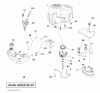 Husqvarna 2348LS (96043007700) - Lawn Tractor (2008-11 & After) (California) Ersatzteile Engine / Fuel Tank