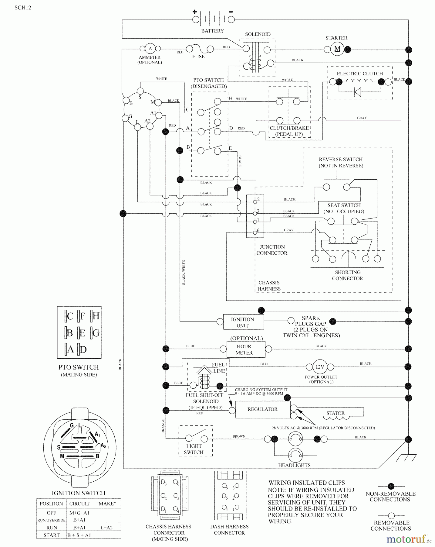 Husqvarna Rasen und Garten Traktoren 2348LS (96043007700) - Husqvarna Lawn Tractor (2008-11 & After) (California) Schematic