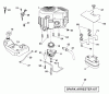 Husqvarna 2748GLS (96043004600) - Lawn Tractor (2008-01 & After) Ersatzteile Engine