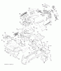 Husqvarna 2748GLS (96043005000) - Lawn Tractor (2008-03 & After) (California) Ersatzteile Chassis