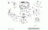 Husqvarna 2748GLS (96043005000) - Lawn Tractor (2008-03 & After) (California) Ersatzteile Engine