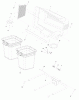 Husqvarna 966004401 - 44" Grass Collection Blower Kit (2009-05 & After) Ersatzteile Bins / Cover