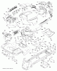 Husqvarna 2754GLS (96043006600) - Lawn Tractor (2009-04 & After) Ersatzteile Chassis