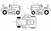 Husqvarna 2754GLS (96043006600) - Lawn Tractor (2009-04 & After) Ersatzteile Decals