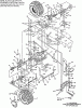Husqvarna 4125G - Lawn Tractor (1992-01 & After) Ersatzteile Rear End/Rear Steering