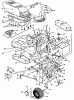 Husqvarna 4140H - Lawn Tractor (1991-01 to 1991-12) Ersatzteile Front End/Hood