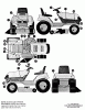Husqvarna 4140H - Lawn Tractor (1992-01 & After) Ersatzteile Decals