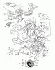 Husqvarna 4140H - Lawn Tractor (1992-01 & After) Ersatzteile Front End/Hood