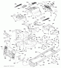 Husqvarna CT 126 (96041007701) - Lawn Tractor (2010-01 & After) Ersatzteile Chassis And Enclosures