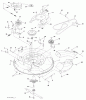 Husqvarna CT 126 (96041007701) - Lawn Tractor (2010-01 & After) Ersatzteile Mower Deck