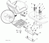 Husqvarna CT 126 (96041007701) - Lawn Tractor (2010-01 & After) Ersatzteile Seat Assembly