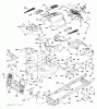 Husqvarna CT 126 (96051000702) - Lawn Tractor (2011-04 & After) Ersatzteile CHASSIS ENCLOSURES