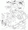 Husqvarna SRD17530 (96053000200) - Lawn Tractor (2012-10 & After) Ersatzteile CHASSIS ENCLOSURES