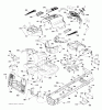 Husqvarna CT 126 (96051000705) - Lawn Tractor (2013-05) Ersatzteile CHASSIS ENCLOSURES