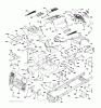 Husqvarna CT 126 (96051001301) - Lawn Tractor (2011-07 & After) Ersatzteile CHASSIS ENCLOSURES
