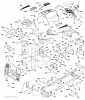 Husqvarna CT 126 (96051001302) - Lawn Tractor (2012-08 & After) Ersatzteile CHASSIS ENCLOSURES