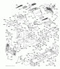 Husqvarna CT 126 (96051001303) - Lawn Tractor (2013-04) Ersatzteile CHASSIS ENCLOSURES