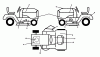 Husqvarna CT 126 (96051001303) - Lawn Tractor (2013-04) Ersatzteile DECALS