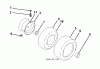 Husqvarna SRD17530 (96053000200) - Lawn Tractor (2012-10 & After) Ersatzteile WHEELS TIRES