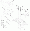Husqvarna CT 130 (954170017) (HECT130C) - Lawn Tractor (2000-02 to 2001-07) Ersatzteile Seat Assembly