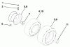 Husqvarna CT 130 (954170017) (HECT130C) - Lawn Tractor (2000-02 to 2001-07) Ersatzteile Wheels & Tires