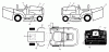 Husqvarna CT 130 (954170017) (HECT130D) - Lawn Tractor (2001-08 & After) Ersatzteile Decals