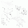 Husqvarna CT 130 (954170017) (HECT130D) - Lawn Tractor (2001-08 & After) Ersatzteile Seat Assembly