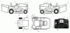 Husqvarna CT 130 (954170019) (HECT150B) - Lawn Tractor (2000-01 & After) Ersatzteile Decals