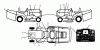 Husqvarna CT 131 (96061022206) - Lawn Tractor (2011-09 & After) Ersatzteile DECALS