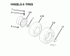 Husqvarna CT 131 (96061022206) - Lawn Tractor (2011-09 & After) Ersatzteile WHEELS TIRES