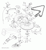 Husqvarna CT 141 (96061033901) - Lawn Tractor (2012-08 & After) Ersatzteile MOWER DECK / CUTTING DECK