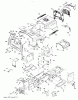 Husqvarna CT 141 (96061034400) - Lawn Tractor (2012-08 & After) Ersatzteile CHASSIS ENCLOSURES