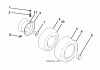Husqvarna CT 153 (96051001500) - Lawn Tractor (2011-03 & After) Ersatzteile WHEELS TIRES
