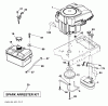 Husqvarna CT 154 (96051002500) - Lawn Tractor (2011-12 & After) Ersatzteile ENGINE