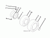 Husqvarna CT 154 (96051002600) - Lawn Tractor (2012-01 & After) Ersatzteile WHEELS TIRES