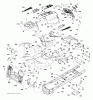 Husqvarna CTH 126 (96051000803) - Lawn Tractor (2013-05) Ersatzteile CHASSIS ENCLOSURES