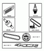 Husqvarna CTH 126 (96051000803) - Lawn Tractor (2013-05) Ersatzteile FREQUENTLY USED PARTS