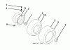 Husqvarna CTH 126 (96051001401) - Lawn Tractor (2011-07 & After) Ersatzteile WHEELS TIRES