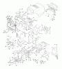 Husqvarna CTH 130 (954140100A) - Lawn Tractor (1999-10 & After) Ersatzteile Chassis And Enclosures