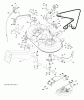 Husqvarna CTH 141 (96061032102) - Lawn Tractor (2012-08 & After) Ersatzteile MOWER DECK / CUTTING DECK